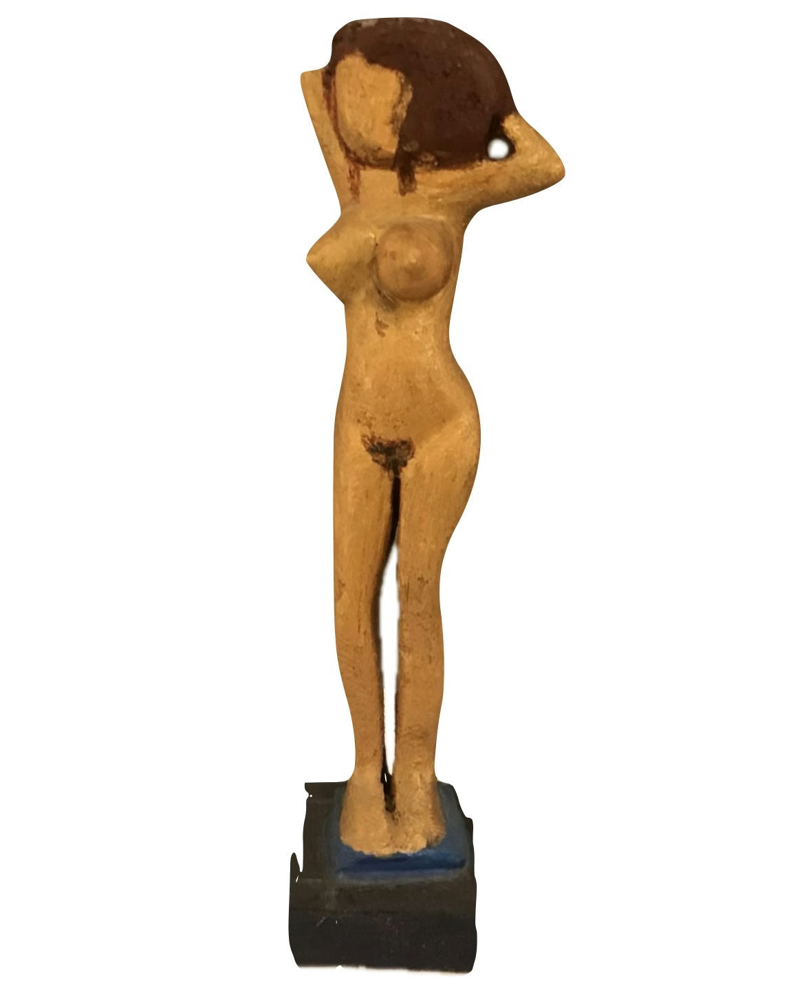 Original Sculptures & Ceramics 'Standing Nude Female Figure Sculpture' by Mohammad Bushnaq