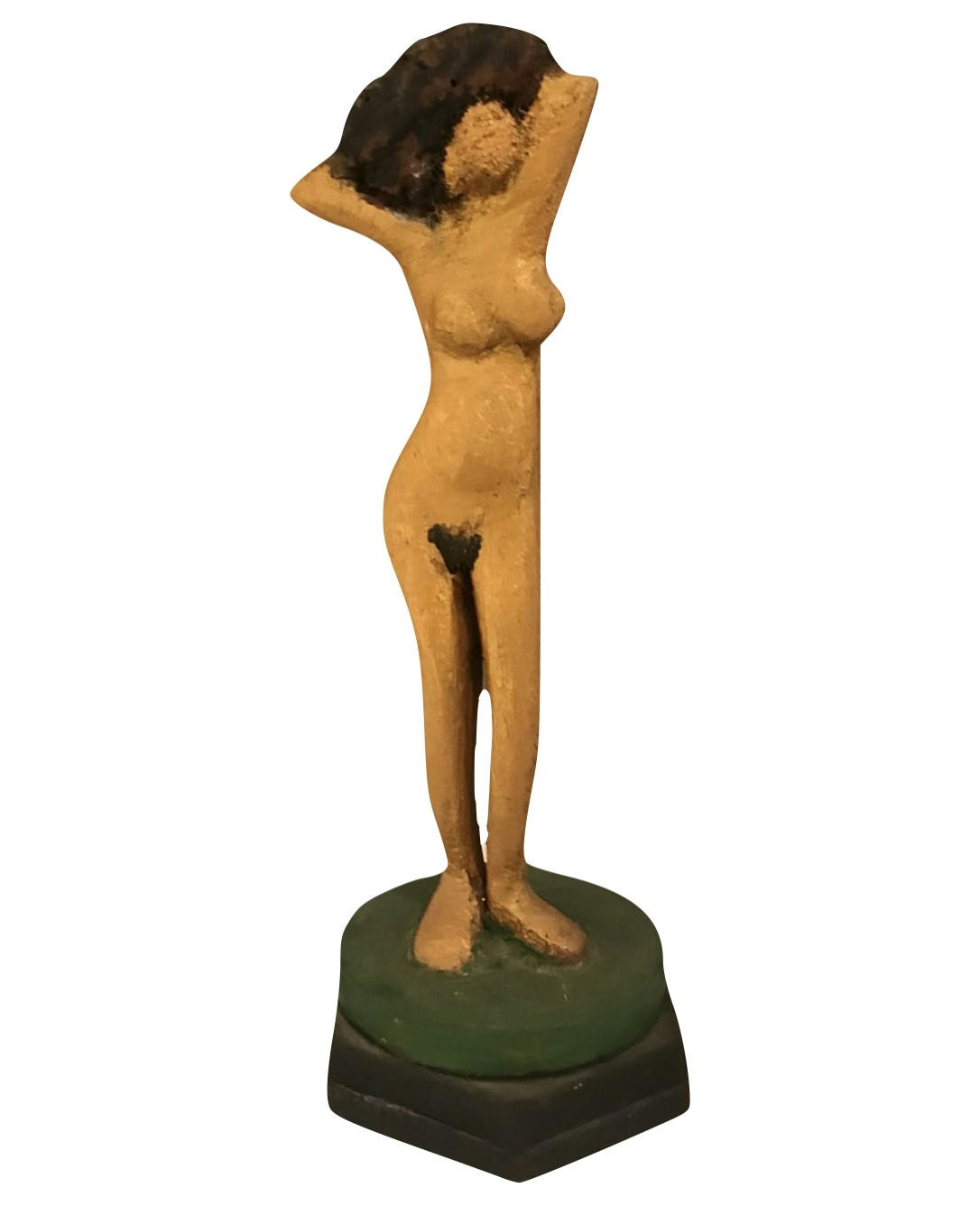 Original Sculptures & Ceramics 'Standing Nude Female Figure Sculpture' by Mohammad Bushnaq