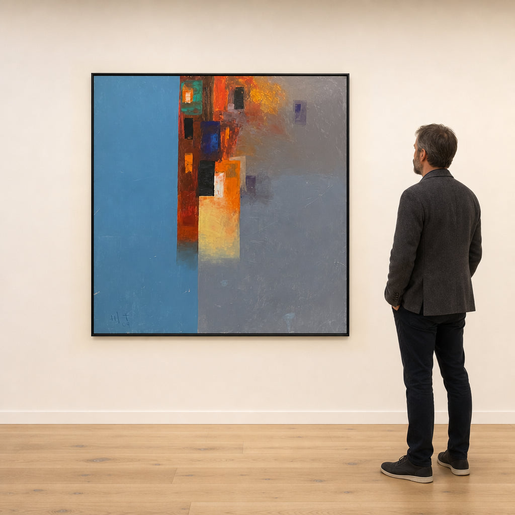 Abstract Architecture in Mist - shown to scale