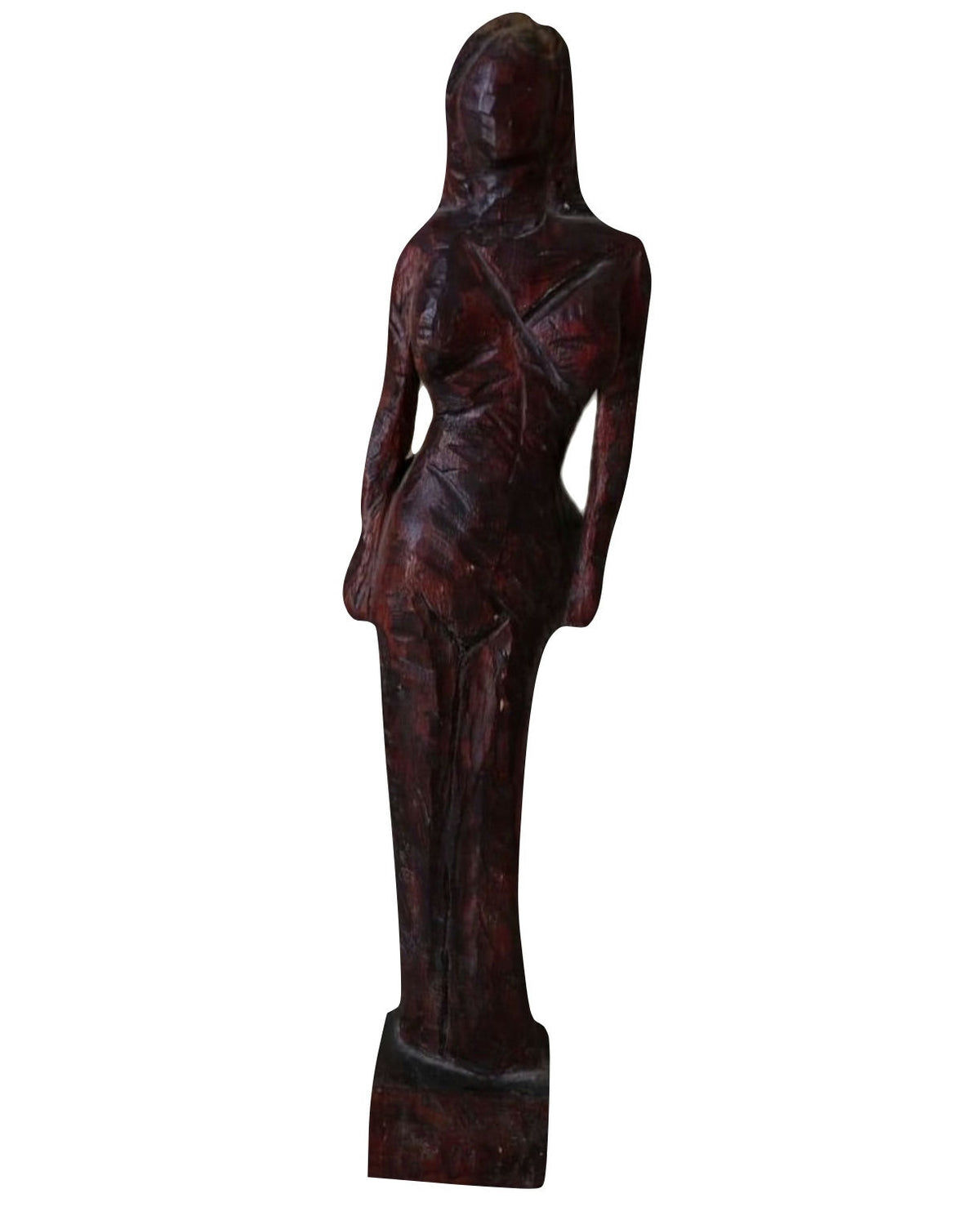 Original Sculptures & Ceramics 'Standing Female Figure Sculpture' by Mohammad Bushnaq