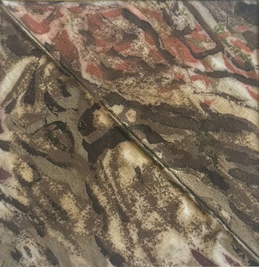 Original Mixed media 'Abstract Earth Tones Mixed Media' by Mohammad Bushnaq
