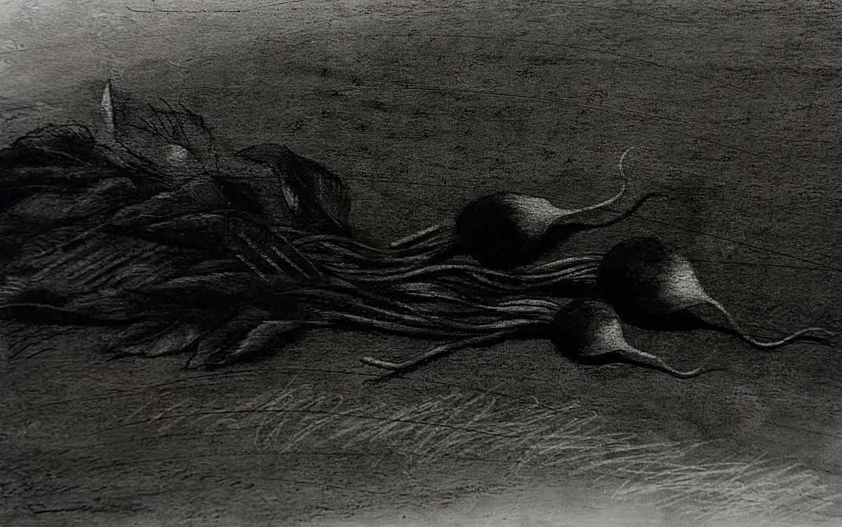 Original Others 'Dark Still Life with Root Vegetables' by Youssef Abdelke