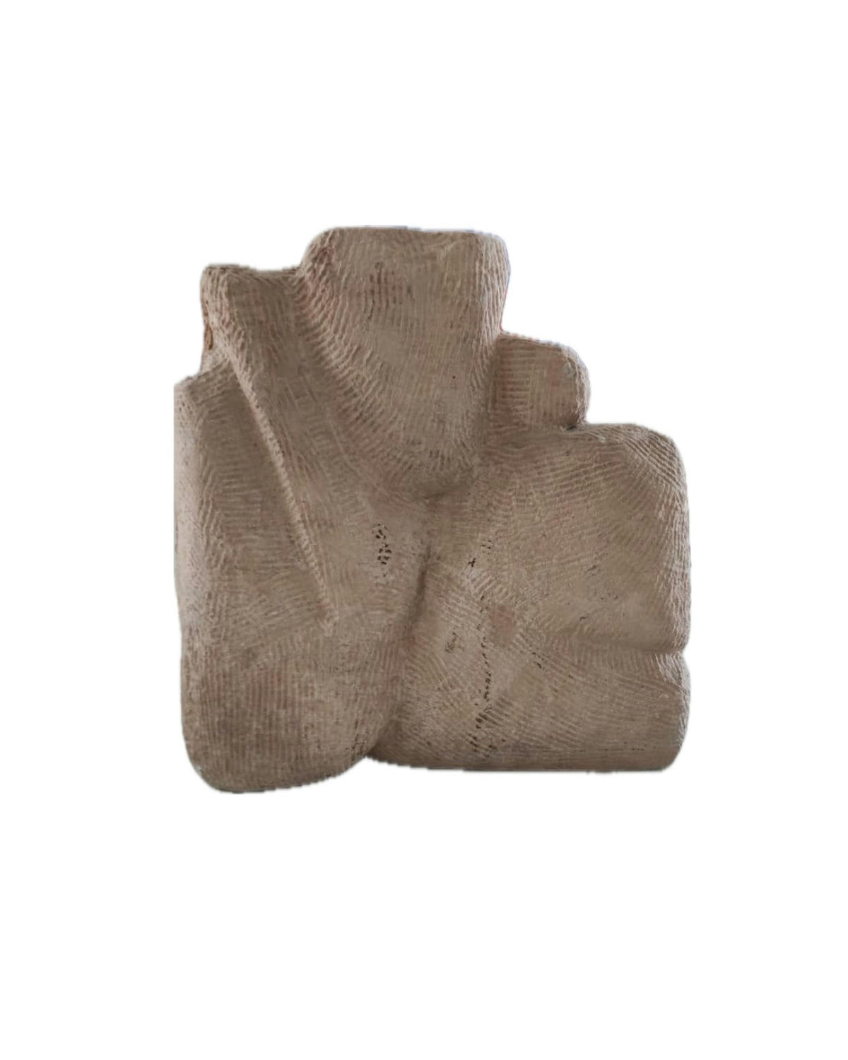 Original Sculptures & Ceramics 'Abstract Stone Figure Sculpture' by Mohammad Bushnaq