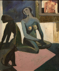 Daoud Salman — Oil on Canvas, 68 × 80 cm (representative image)