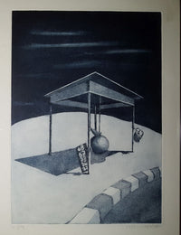 Khalil Ibrahim — Graphic, Print Making , 25 × 35 cm (representative image)