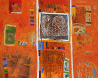 Nihad Gule — Oil on Board, 53 × 160 cm (representative image)