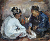 Vassela Farid — Oil On Paper , 65 × 52 cm (representative image)