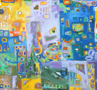 Falah Alani — Oil on Canvas, 78 × 78 cm (representative image)