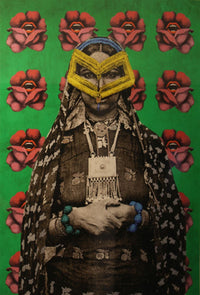 Zaina AlSaid — Silkscreen On Paper, 90 × 120 cm (representative image)