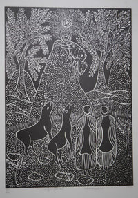 Themba Massala — Silkscreen On Paper, 65 × 50 cm (representative image)