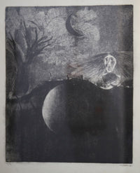 Iman Mohammed Jawad — Graphic, Print Making , 26 × 36 cm (representative image)