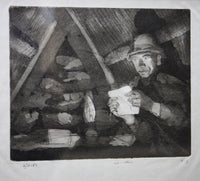 Ahmed Latif — Graphic, Print Making , 23 × 14 cm (representative image)