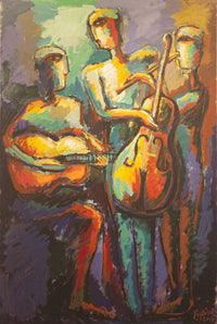 Eyad Almasri — Acrylic On Canvas, 110 × 180 cm (representative image)