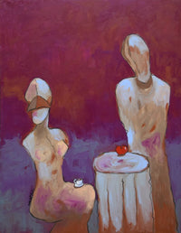 Fatima Al Dahmash — Acrylic On Canvas, 62 × 82 cm (representative image)