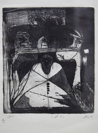 Hazem Jassim — Graphic, Print Making , 26 × 21 cm (representative image)