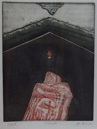 Abbas Muzaffar — Zink on Paper , 25 × 35 cm (representative image)