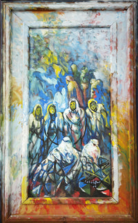 Ishaq Nahleh — Acrylic On Canvas, 60 × 100 cm (representative image)