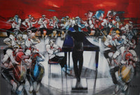 Saad Yagen — Acrylic On Canvas, 160 × 210 cm (representative image)