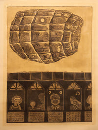 Hashim Al Tawil — Graphic, Print Making , 80 × 100 cm (representative image)