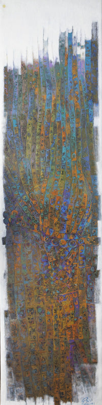 Raa'd Hsaan — Acrylic On Canvas, 35 × 200 cm (representative image)