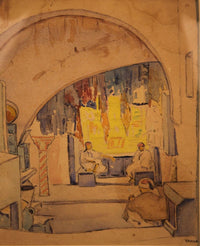 Yahia Turki — Oil on Canvas, 30 × 40 cm (representative image)