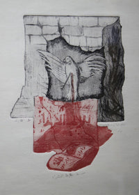 Majed Saleh — Graphic, Print Making , 25 × 35 cm (representative image)