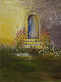 Kenza Aqel — Acrylic On Canvas, 100 × 80 cm (representative image)