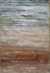 Emine Dokumaci — Mixed media on canvas, 120 × 89 cm (representative image)