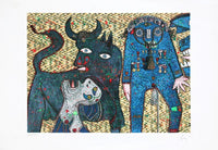 Enrico Baj — Lithograph , 62 × 59 cm (representative image)
