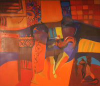 Yaseen Attieh — Acrylic On Canvas, 60 × 65 cm (representative image)