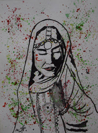 Khaled Al Roshdi — Acrylic On Canvas, 100 × 80 cm (representative image)