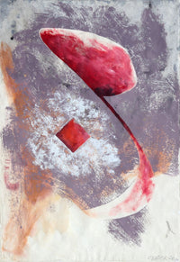 Noureddin Chater — Acrylic on Paper, 55 × 80 cm (representative image)