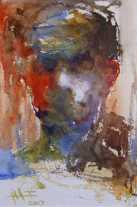 Ghassan Abulaban — Oil on Canvas, 155 × 110 cm (representative image)