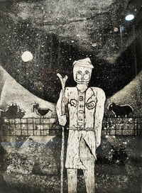 Islam Abd Elaziz — Print making on paper, 25 × 33 cm (representative image)