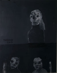 Ibrahim Brimo — Acrylic on Paper, 27 × 33 cm (representative image)