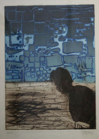 Saad Jassim — Graphic, Print Making , 24 × 34 cm (representative image)