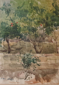 Nadhim Hamid — Oil on Canvas, 40 × 30 cm (representative image)