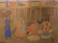 Mohamed Bin Allal — Gouache on Paper , 50 × 30 cm (representative image)