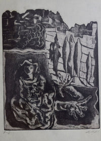 Khader Abdul Ahmed Al Quraishi — Graphic, Print Making , 23 × 23 cm (representative image)