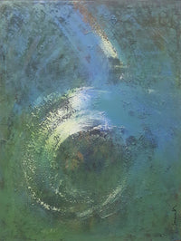 Yousef Saraira — Mixed media On Canvas, 78 × 100 cm (representative image)