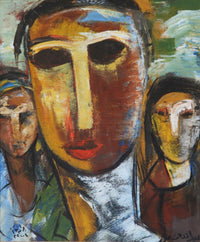 Abdallah Radwan — Acrylic On Canvas, 28 × 35 cm (representative image)