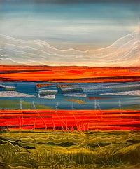 Nahla Asia — Oil on canvas , 100 × 120 cm (representative image)
