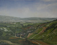 Amin Doumi — Oil on Canvas, 100 × 80 cm (representative image)