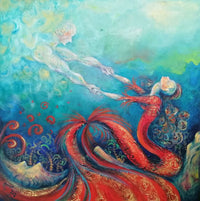 Ahlam Mashhadi — Acrylic On Canvas, 120 × 100 cm (representative image)