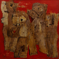 Mouteea Murad — Acrylic On Canvas, 104 × 106 cm (representative image)