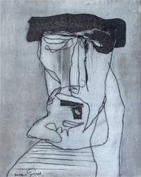 Talal Ma'ala — Mixed media On Canvas, 118 × 118 cm (representative image)