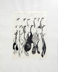 Armand Pierre Arman — Black Values , Praying Mantis, 44 × 54 cm (representative image)