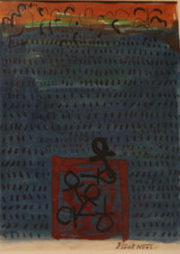 Effat Naji — Oil on Board, 50 × 70 cm (representative image)