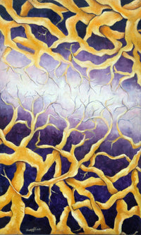 Shefaa Al Shuaibi — Acrylic On Canvas, 60 × 100 cm (representative image)