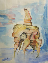 Suheir Al Renaawi — Watercolor on Paper, 32 × 44 cm (representative image)